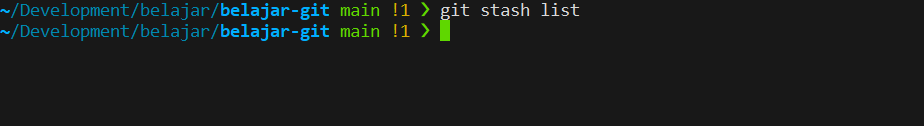 Git Stash Clear